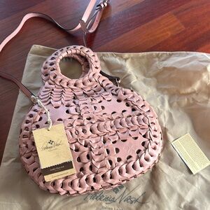 Patricia Nash Pink Woven Handbag